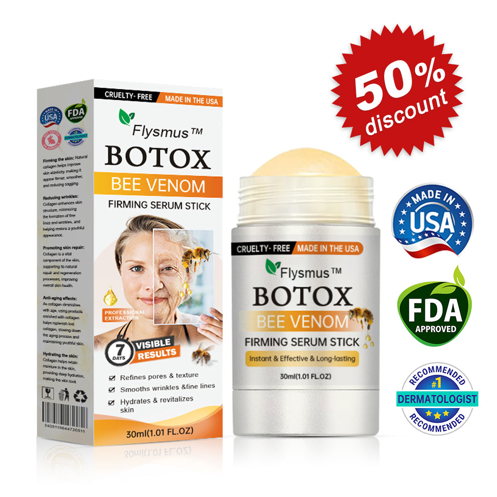 ✨Flysmus™ Botox Bee Venom Firming Serum Stick👩‍🔬✅ 7-Day Improvement Guarantee – Full Refund if No Results