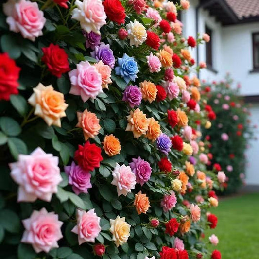 🎁🔥1000 Mix Climbing Rose Multiflora Seeds for Planting Outdoors Fragrant Butterfly Flower Seeds
