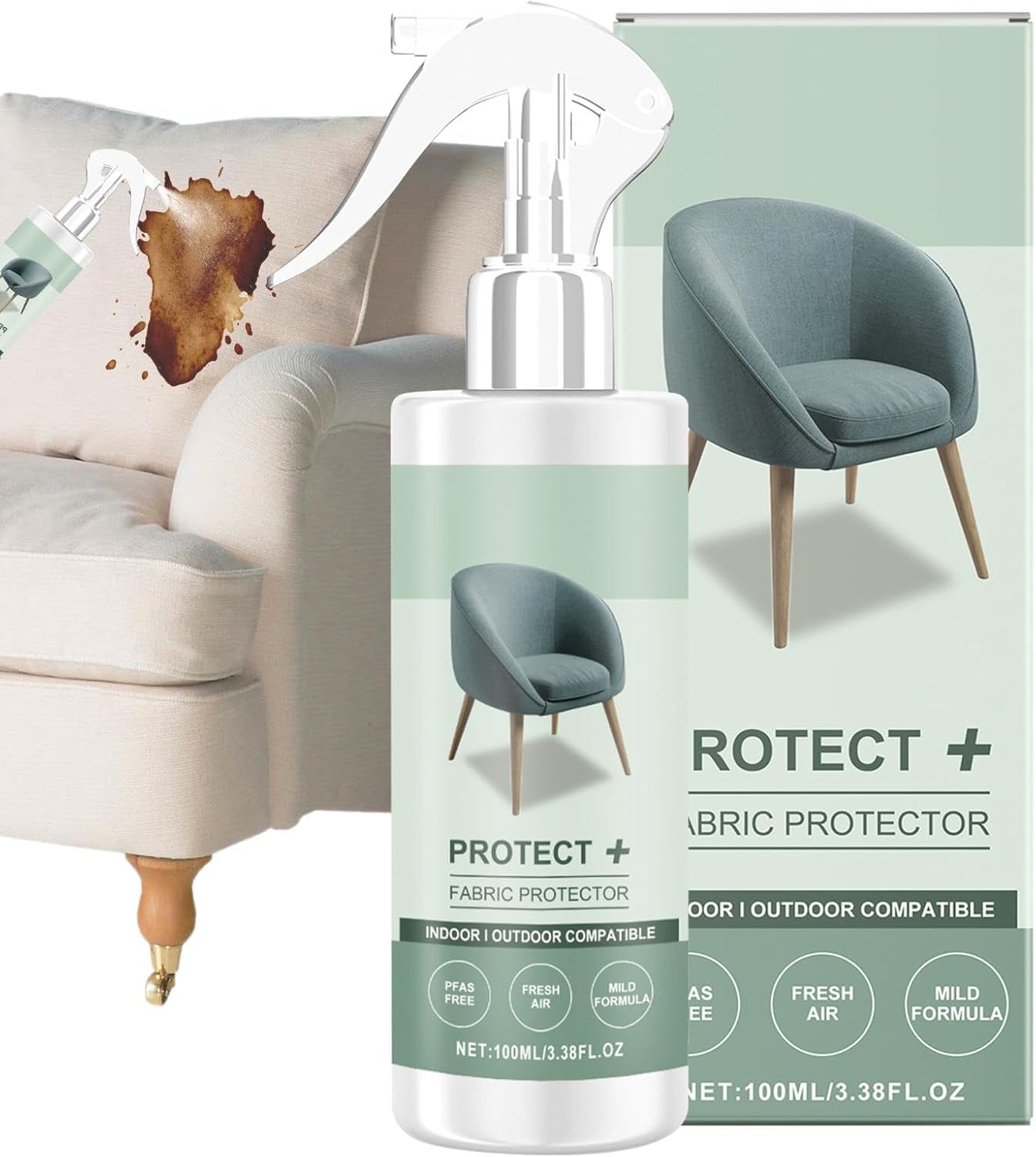 Multi-functional Fabric High-Efficiency Stain Removal and Stain-Resistant Agent