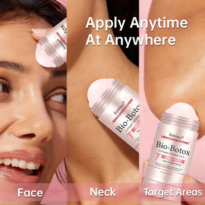 ✨Rolimey® Bio-Botox PDRN Collagen Wrinkle Stick – Lift, Firm & Smooth Skin with Salmon DNA & Plant-Based Bakuchiol✅ 3-Day Improvement Guarantee – Full Refund if No Results