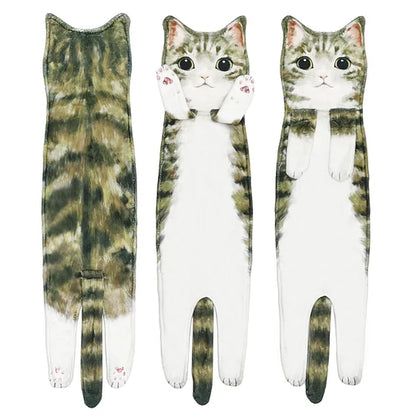 🎁 Christmas Early Bird Special 🐱 Cat-Themed Fun Towels 🐶 Perfect for Bathrooms & Kitchens
