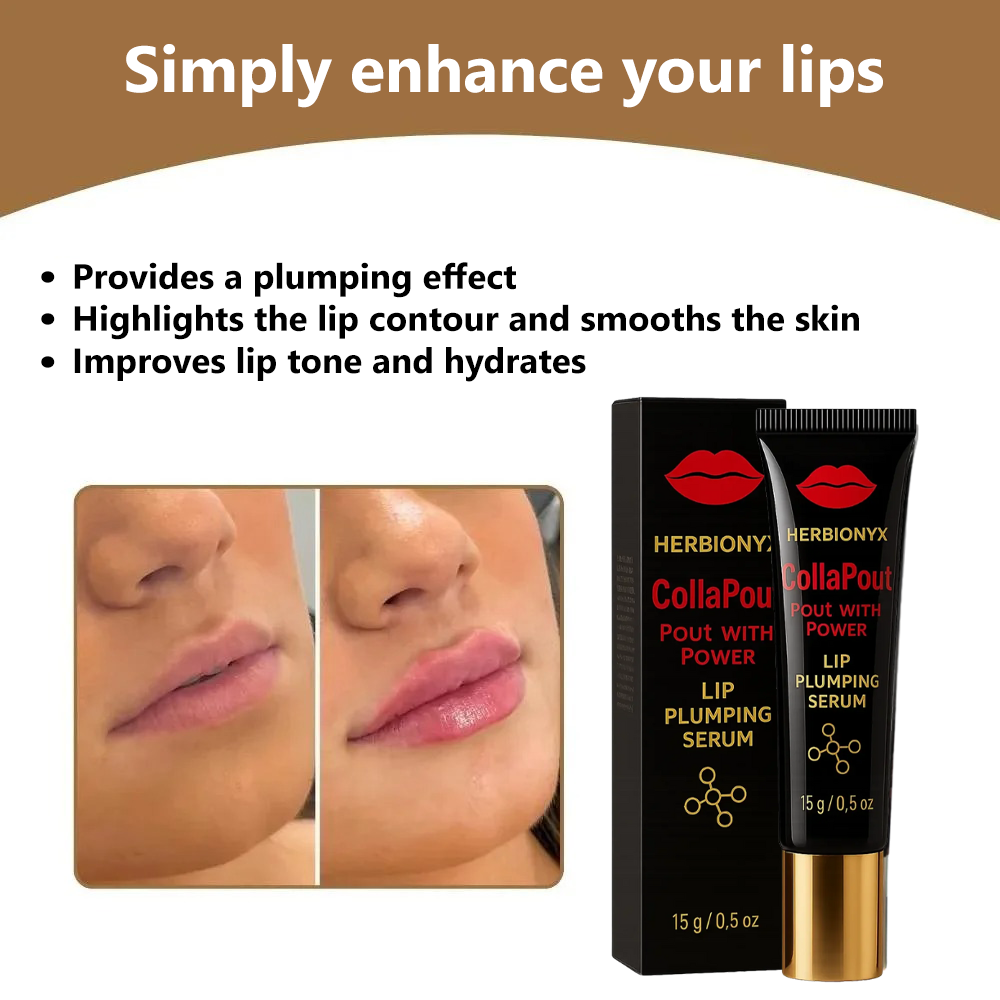 Herbionyx Collapout | Double your lip volume in just 24 hours! No injections needed