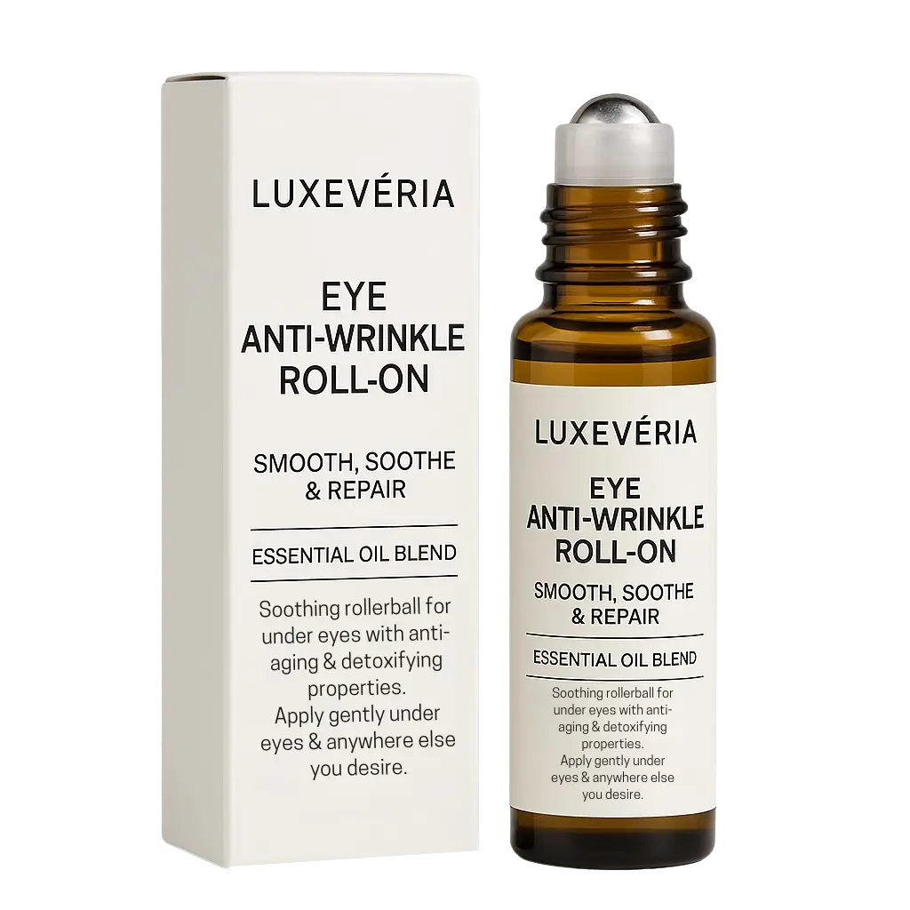 Luxevéria Eye Roller for Puffiness | Removes 97% of under-eye bags in 60 seconds — Instantly look 10 years younger!✅ 7-Day Improvement Guarantee – Full Refund if No Results