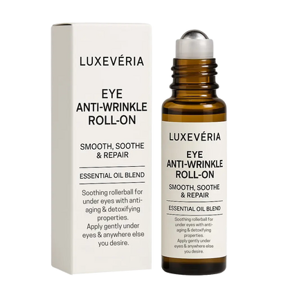 Luxevéria Eye Roller for Puffiness | Removes 97% of under-eye bags in 60 seconds — Instantly look 10 years younger!✅ 7-Day Improvement Guarantee – Full Refund if No Results