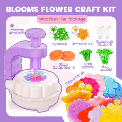 DIY Handmade Flower Pressing Machine Toy