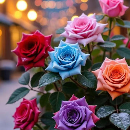 🎁🔥1000 Mix Climbing Rose Multiflora Seeds for Planting Outdoors Fragrant Butterfly Flower Seeds