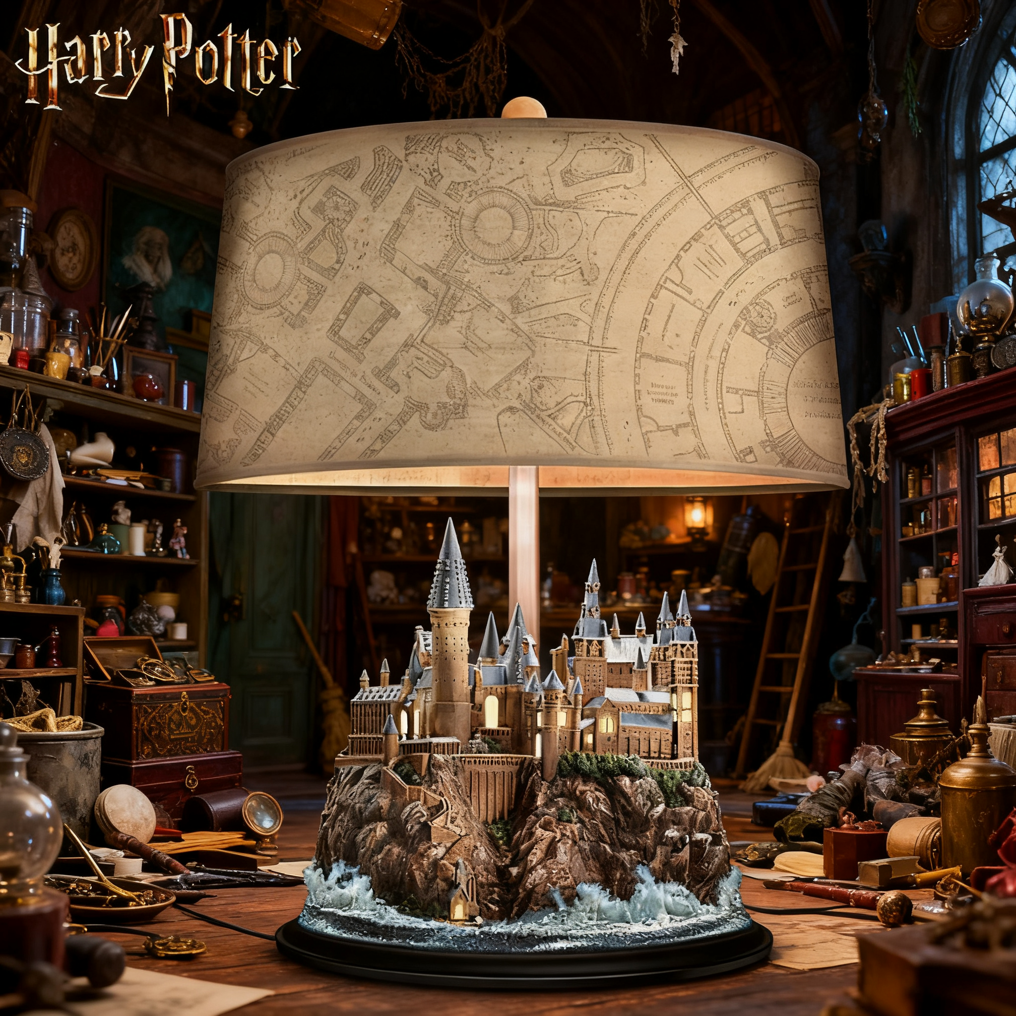🔥🔥Iconic Hogwarts™ Castle Lamp