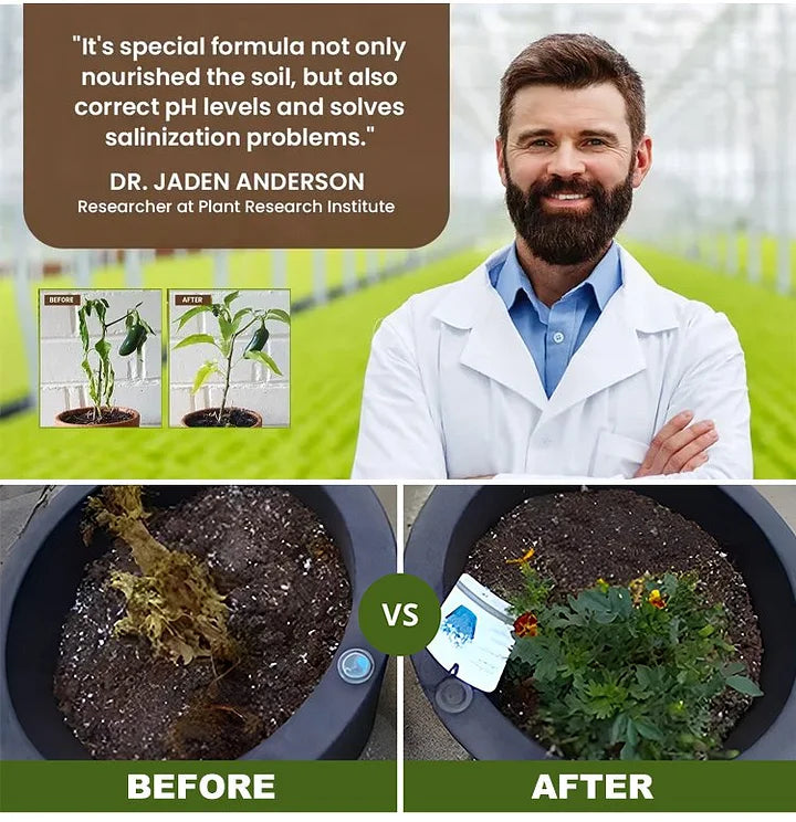 🔥Premium Fertilizer for Rare Jade Hairpin Seeds🌿 Enhances soil quality, promotes root development and flowering