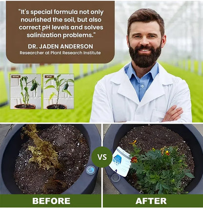 🔥Premium Fertilizer for Rare Jade Hairpin Seeds🌿 Enhances soil quality, promotes root development and flowering