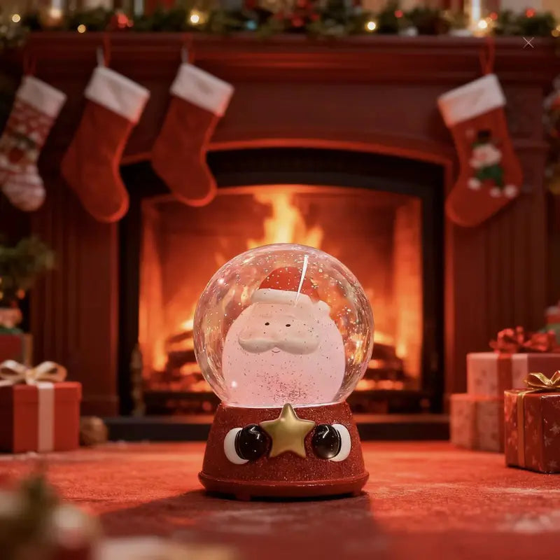 🎅Early Christmas Sale - Santa Claus Shaking Crystal Ball Music Box