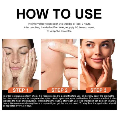 Luxury Intensive Tanning Gel💖The ultimate secret to achieving a deep, bronzed tan.