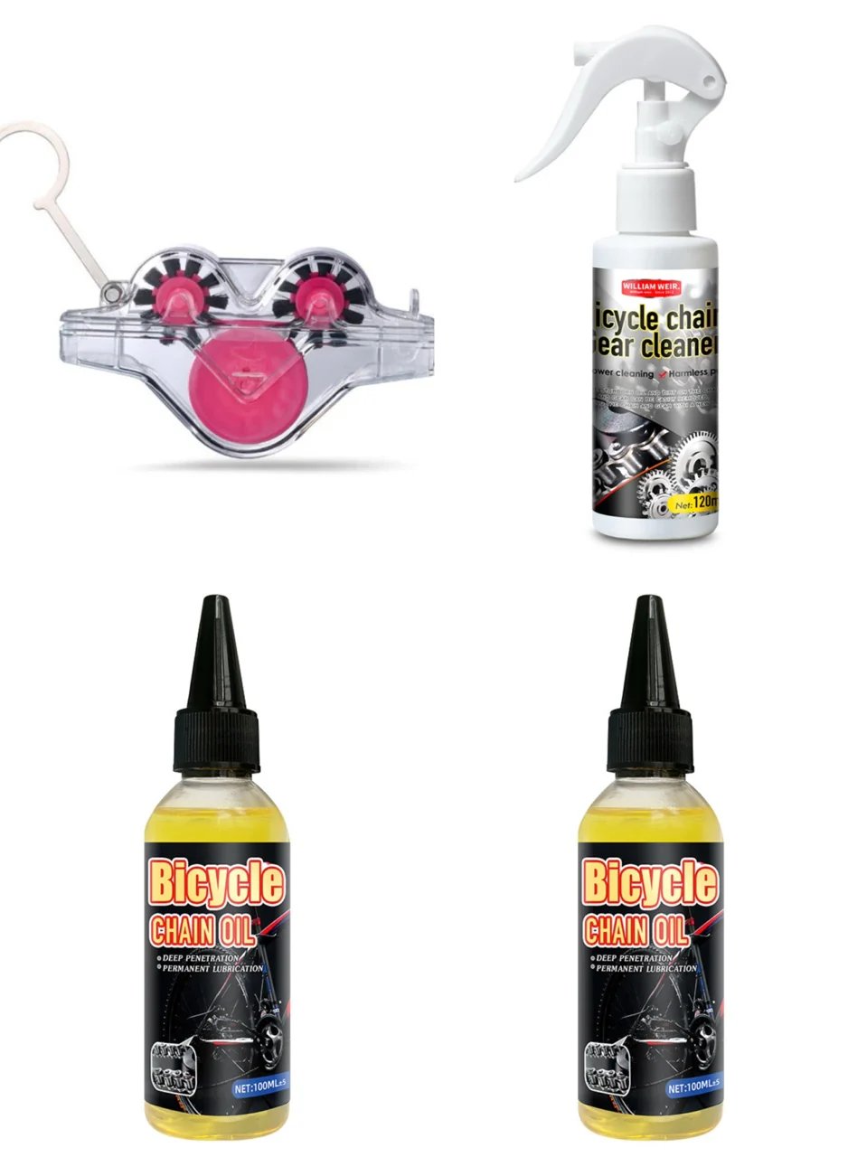 🔥Clean And Maintain Your Bike Effortlessly✨Bike Chain Scrubber