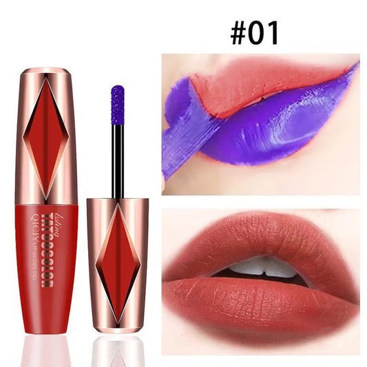 Multi Color Tearable Lipstick（Durable Waterproof Natural Coloring Non-Stick to Cup Available in Multiple Colors for Makeup and Cosmetic Use Dailydish Lipstick Long Lasting Glossy Formula）
