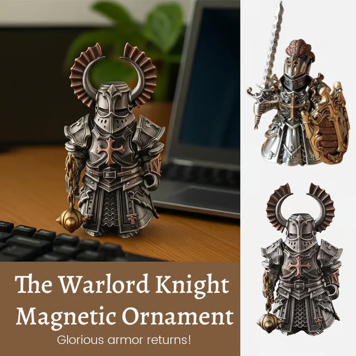 🔥LAST DAY 49% OFF - Removable Warlord Knight Magnetic Ornament