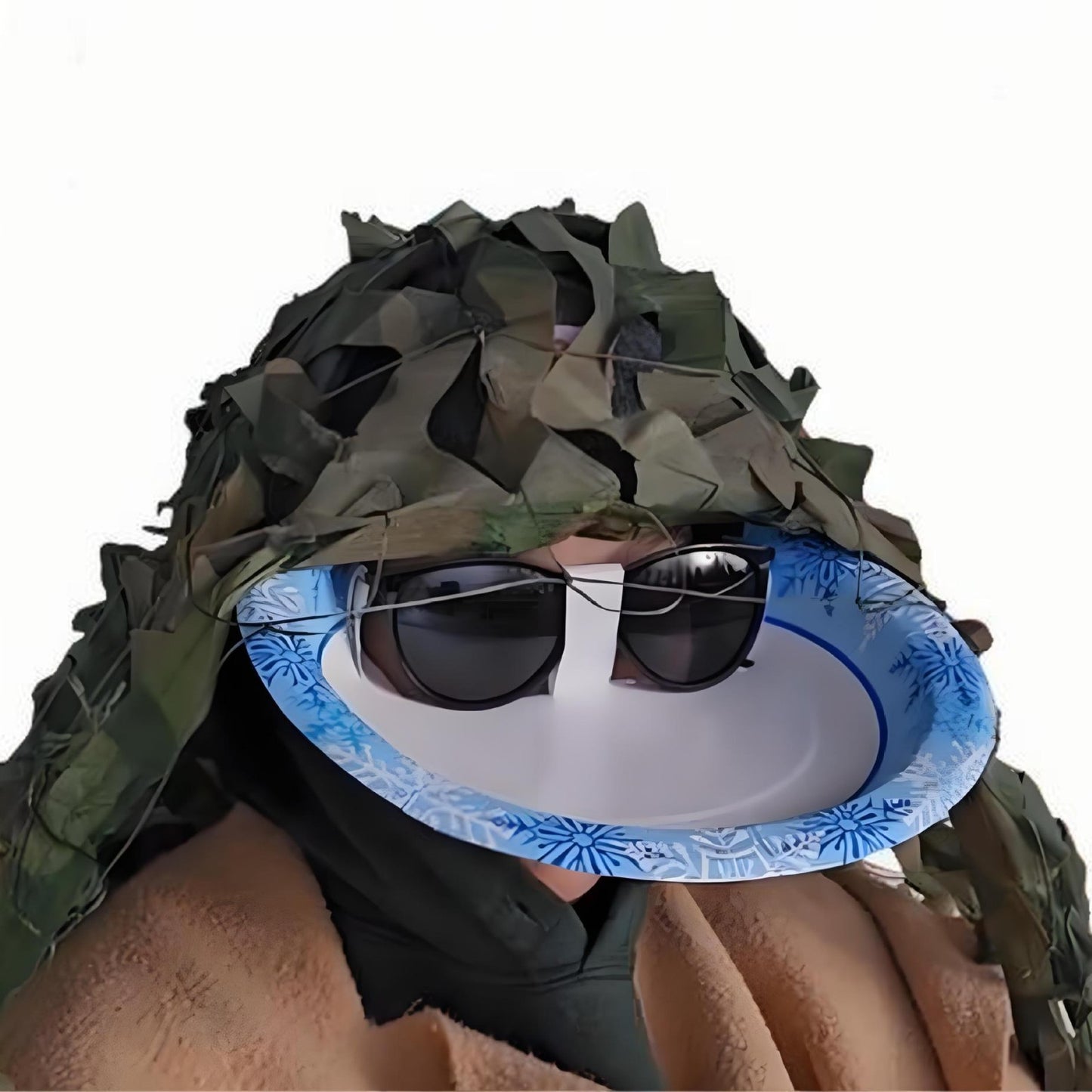 Eyeglass Frame Head Mounted Bird Feeder Humming Bird Feeder