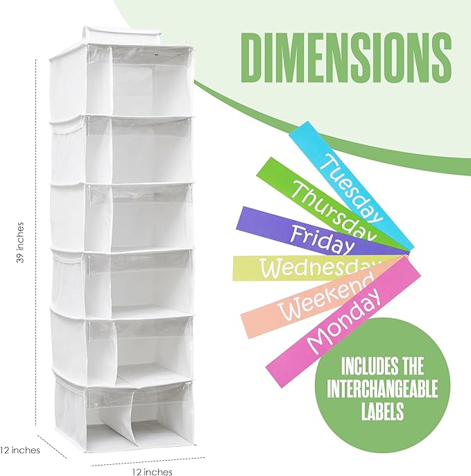 🎁BUY 2 FREE SHIPPING🎁Kids Weekly Clothes Organizer