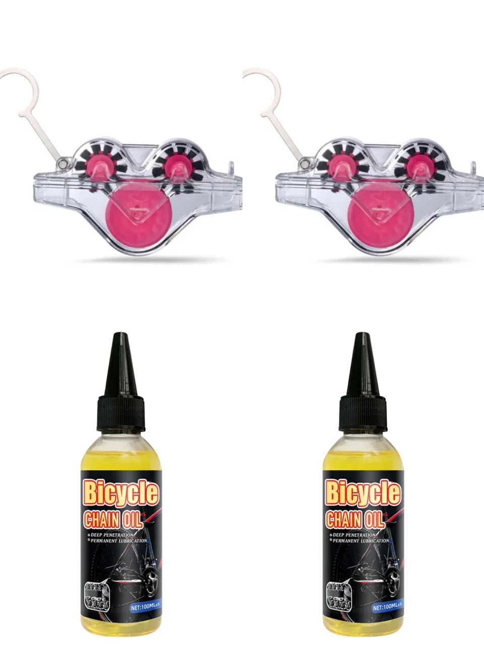 🔥Clean And Maintain Your Bike Effortlessly✨Bike Chain Scrubber
