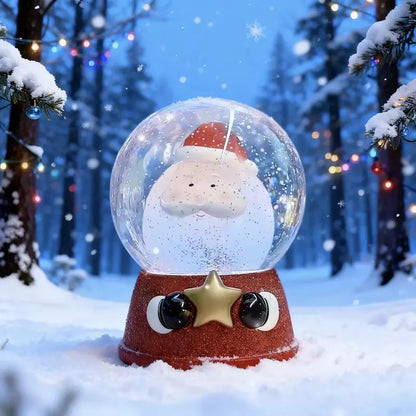 🎅Early Christmas Sale - Santa Claus Shaking Crystal Ball Music Box