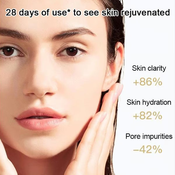 🔥Gold Foil Peel-Off Mask✅Reduces wrinkles and improves skin firmness in 7 days