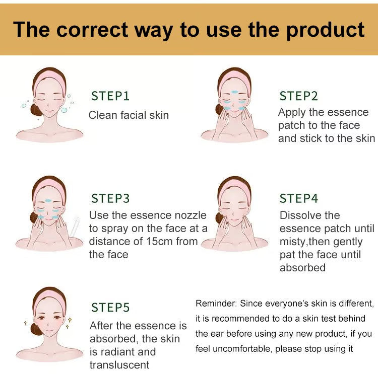 [20 years younger after use] Spiral Peptide Deer Bone Collagen Essence Kit