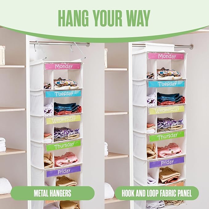 🎁BUY 2 FREE SHIPPING🎁Kids Weekly Clothes Organizer
