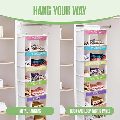 🎁BUY 2 FREE SHIPPING🎁Kids Weekly Clothes Organizer