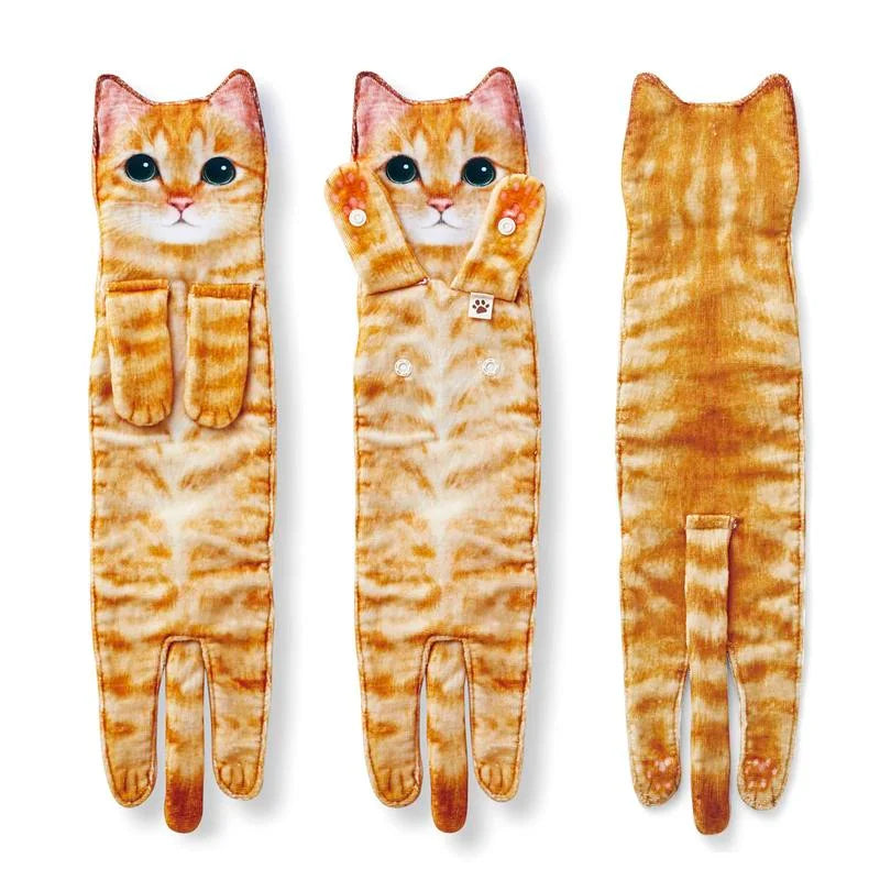 🎁 Christmas Early Bird Special 🐱 Cat-Themed Fun Towels 🐶 Perfect for Bathrooms & Kitchens