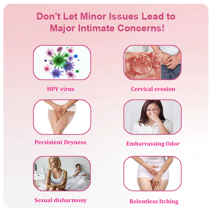 Nicerose Gynecological Gel: Potent HPV Defense Shield🛡️ | 36-Hour Rapid Itch & Odor Relief | Restore Intimate Health