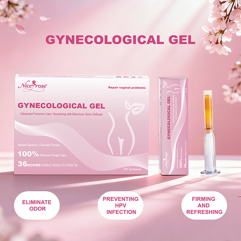 Nicerose Gynecological Gel: Potent HPV Defense Shield🛡️ | 36-Hour Rapid Itch & Odor Relief | Restore Intimate Health