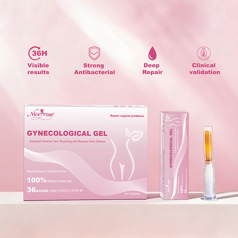 Nicerose Gynecological Gel: Potent HPV Defense Shield🛡️ | 36-Hour Rapid Itch & Odor Relief | Restore Intimate Health