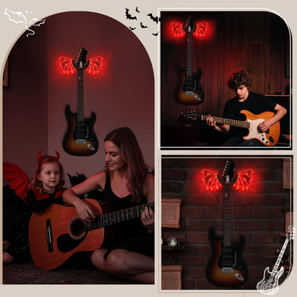 😇😈Angel and Devil Guitar Wall Mount