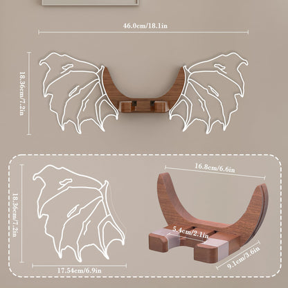 😇😈Angel and Devil Guitar Wall Mount