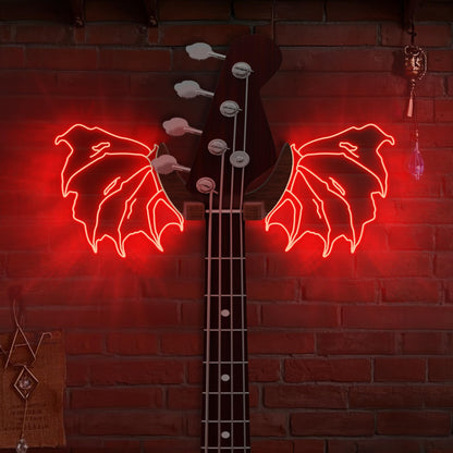 😇😈Angel and Devil Guitar Wall Mount