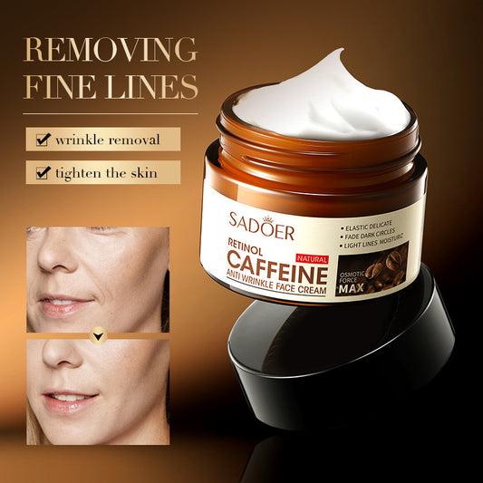 👩‍🔬SADOER Retinol Caffeine Anti-Wrinkle Face Cream✅ 7-Day Improvement Guarantee – Full Refund if No Results