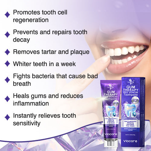 Rolimey® VioCore Bee Venom Dental Treatment Toothpaste✅ 7-Day Improvement Guarantee – Full Refund if No Results