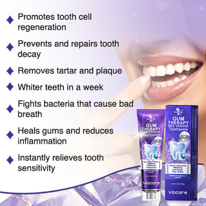 Rolimey® VioCore Bee Venom Dental Treatment Toothpaste✅ 7-Day Improvement Guarantee – Full Refund if No Results