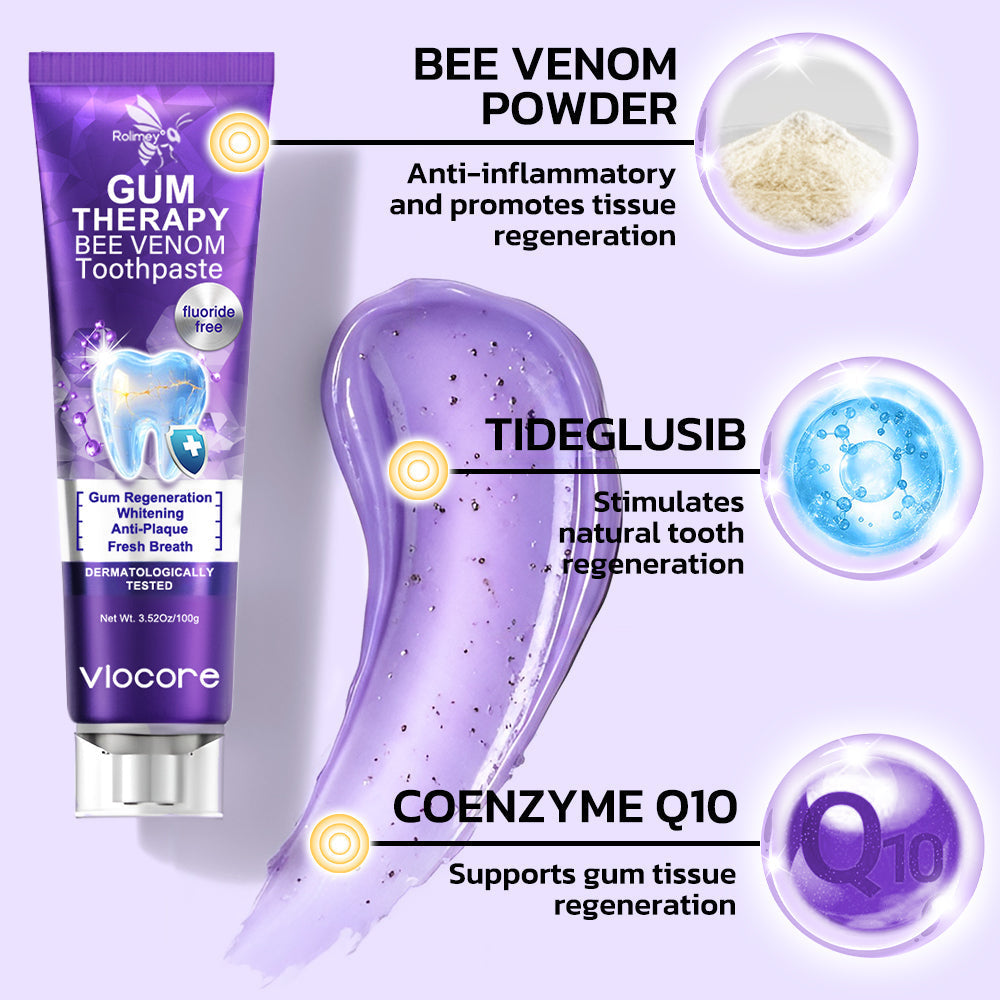 Rolimey® VioCore Bee Venom Dental Treatment Toothpaste✅ 7-Day Improvement Guarantee – Full Refund if No Results