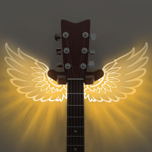 😇😈Angel and Devil Guitar Wall Mount