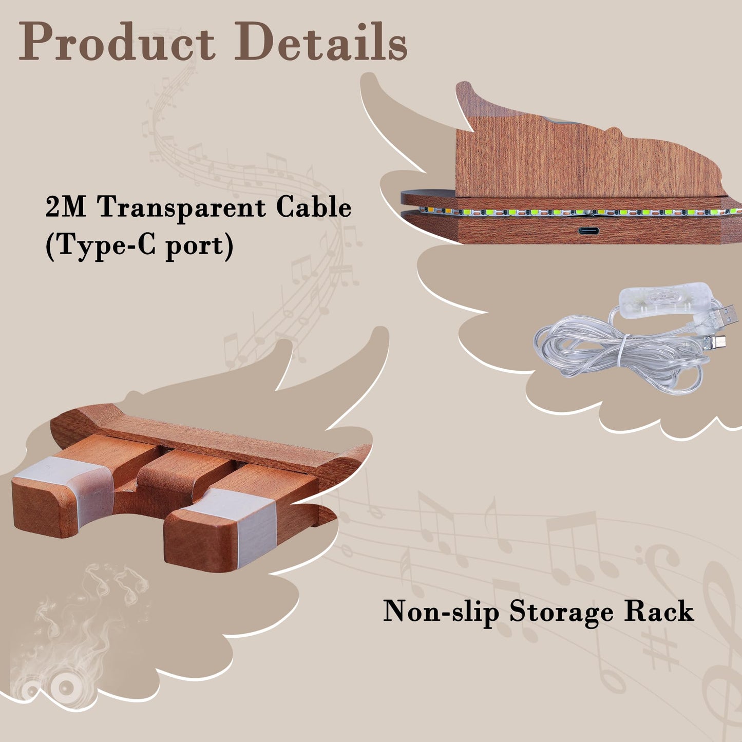 😇😈Angel and Devil Guitar Wall Mount