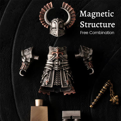 🔥LAST DAY 49% OFF - Removable Warlord Knight Magnetic Ornament
