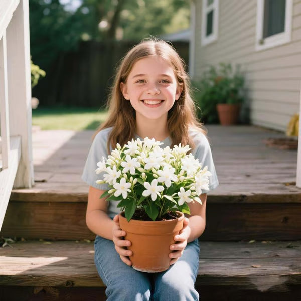 ❄️ FrostCharm Jasmine Seeds – Winter Planting, Perennial Blooms & Fragrant Garden Elegance 🌸