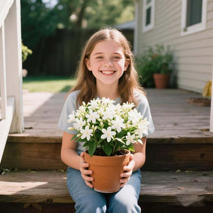 ❄️ FrostCharm Jasmine Seeds – Winter Planting, Perennial Blooms & Fragrant Garden Elegance 🌸