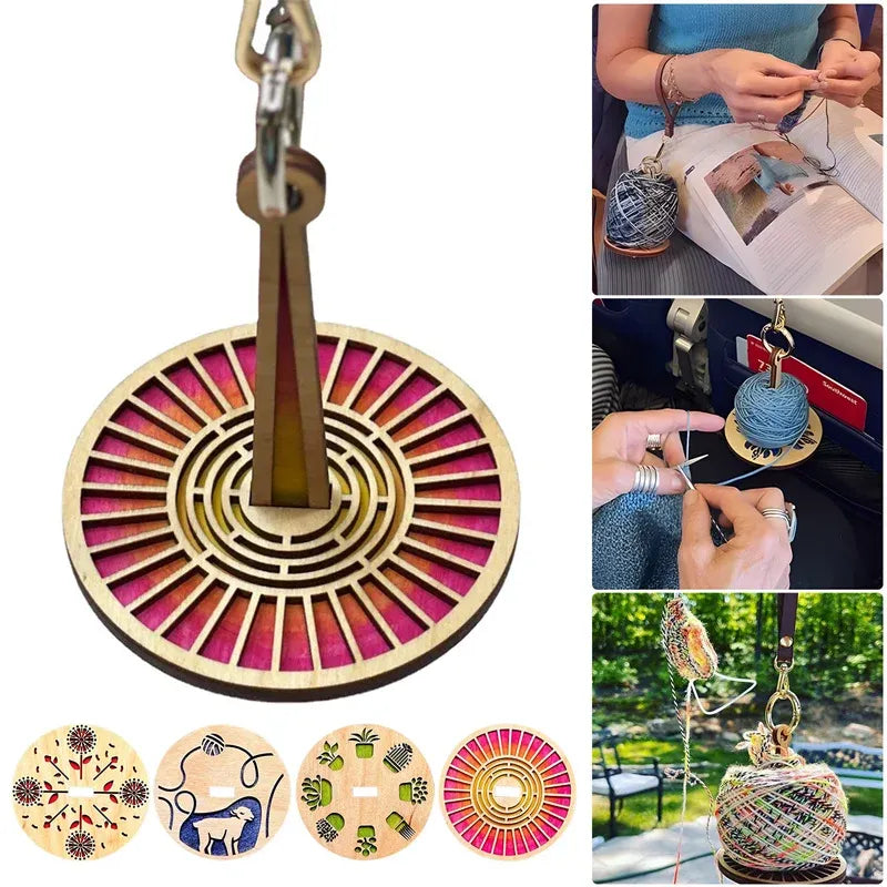 Portable Wrist Yarn Holder