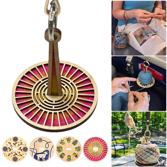 Portable Wrist Yarn Holder