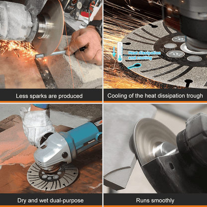 🔥 Electroplated Diamond Angle Grinding Wheel✨