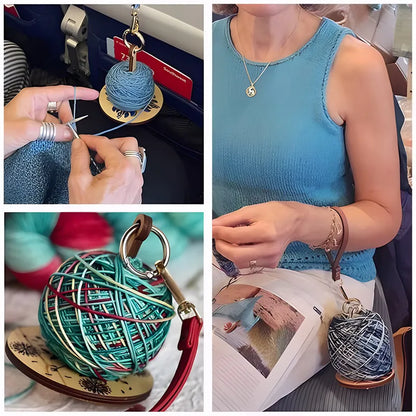 Portable Wrist Yarn Holder