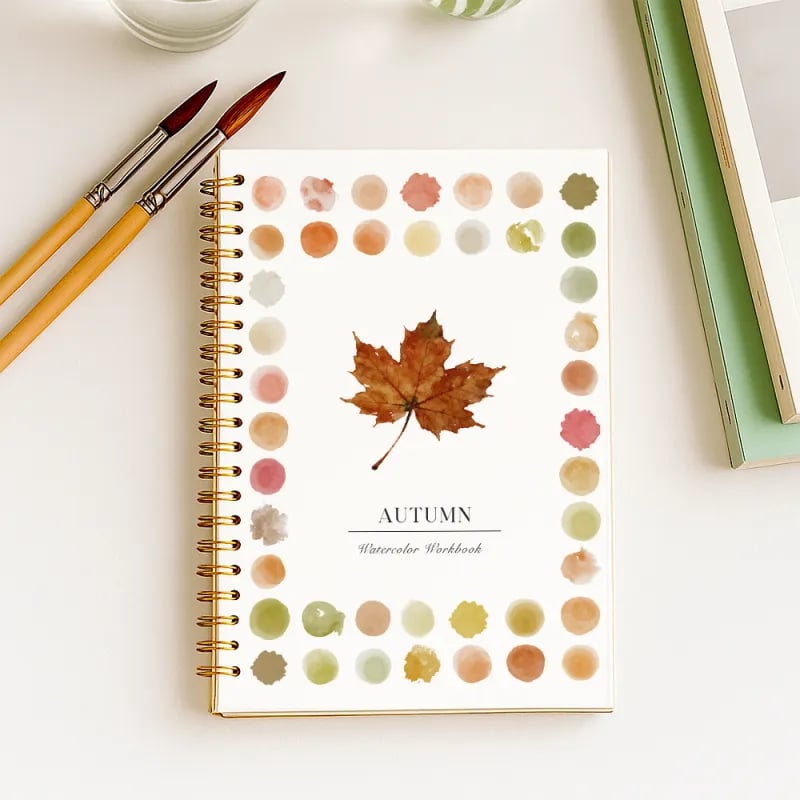 🔥HOT SALE 60%OFF🔥 - 🖼️Beginner-Friendly💕 Watercolor Workbook
