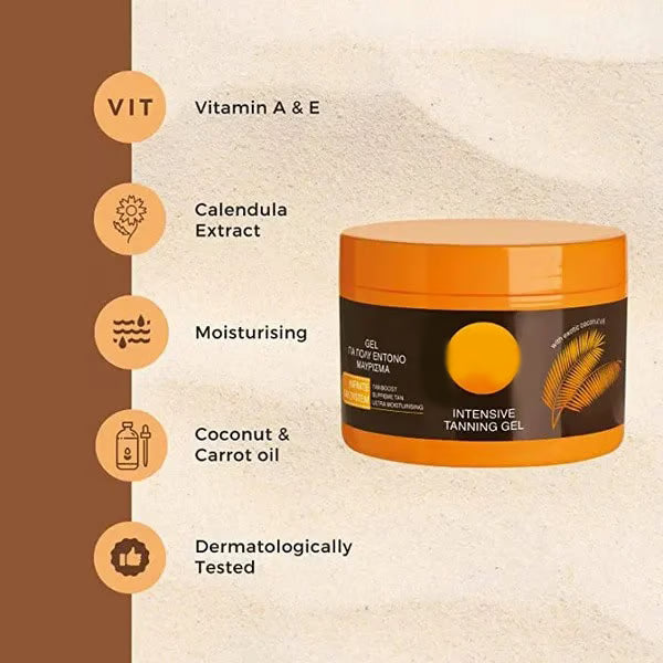 Luxury Intensive Tanning Gel💖The ultimate secret to achieving a deep, bronzed tan.