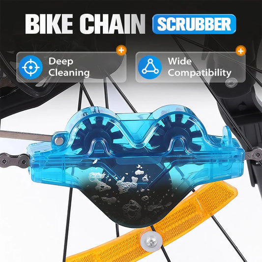 🔥Clean And Maintain Your Bike Effortlessly✨Bike Chain Scrubber