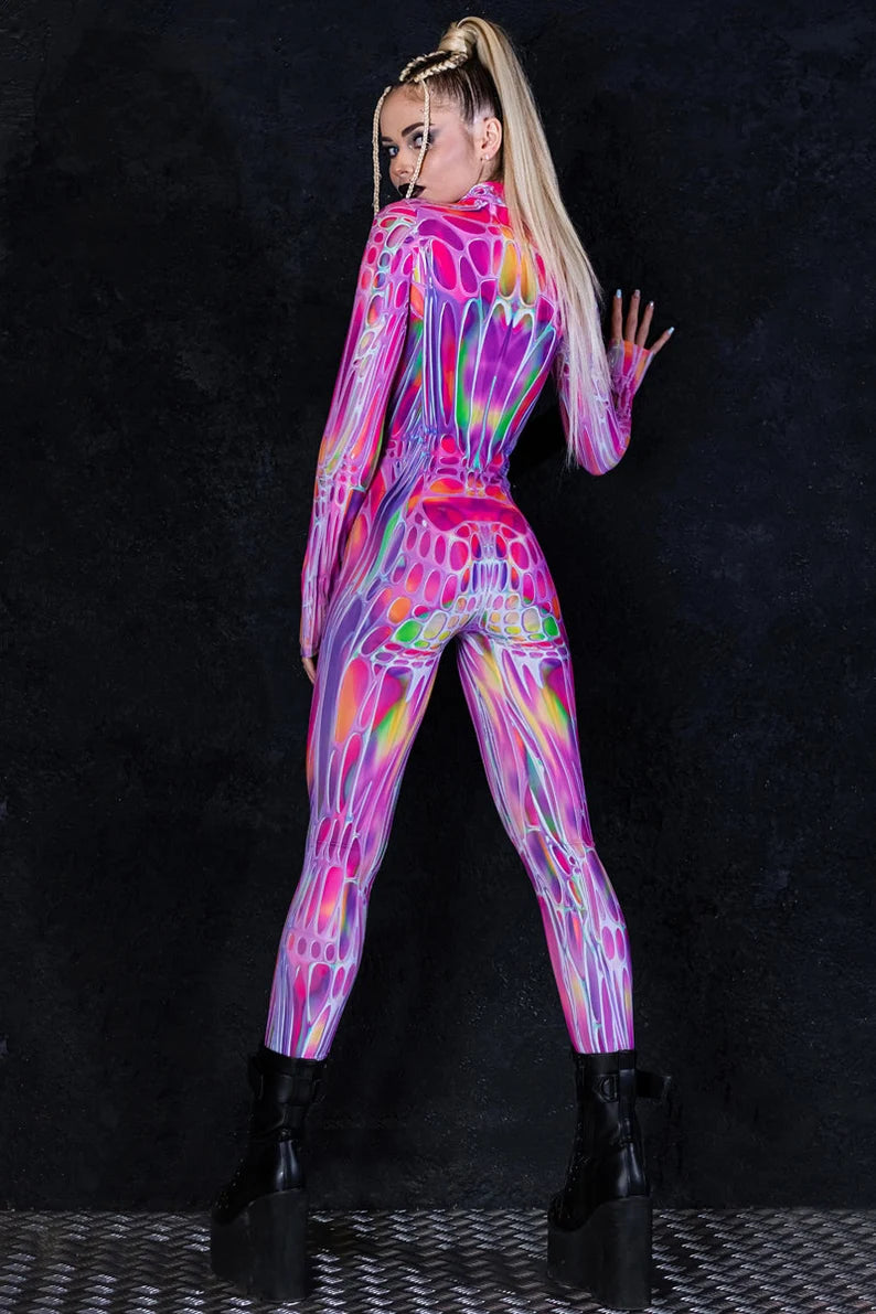 Halloween Hot Sale - Women's Sexy Exoskeleton Bodysuit